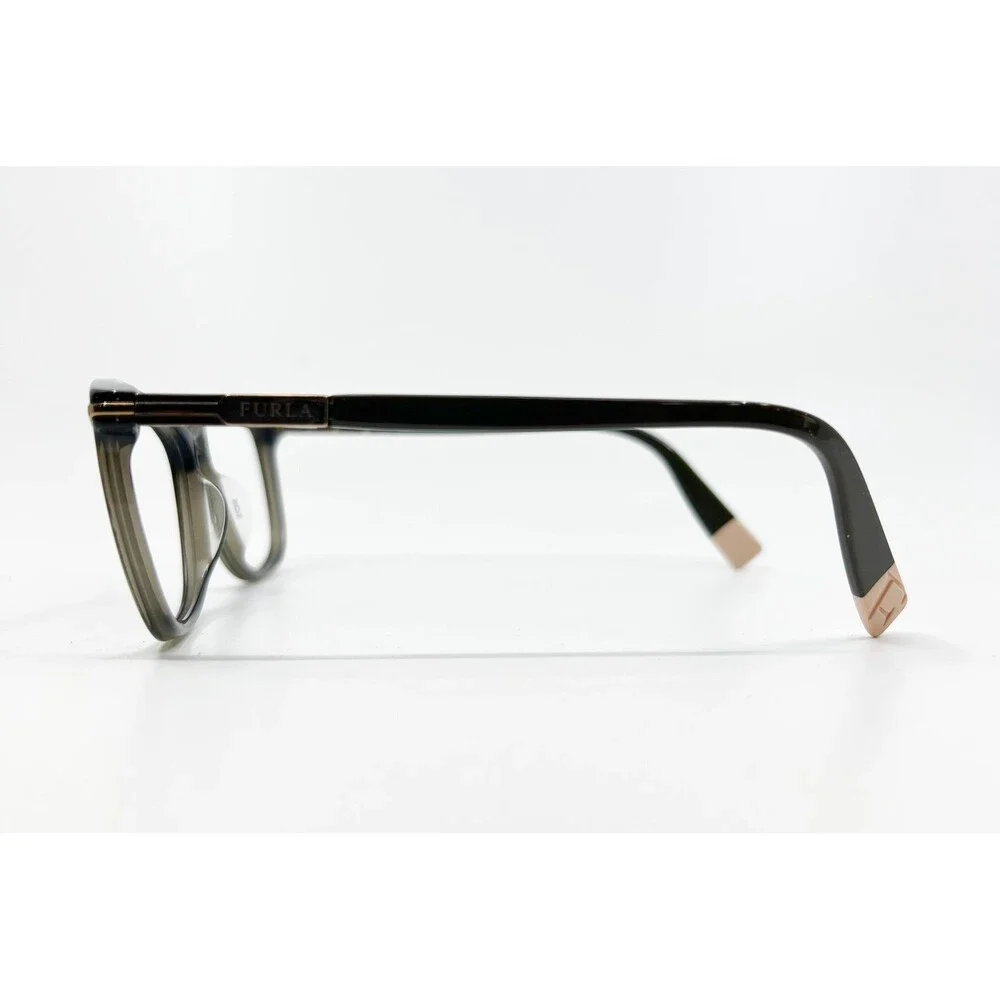 Furla Eyeglasses Womens Brown VFU170K 06S8 Cat Eye 52-16-135